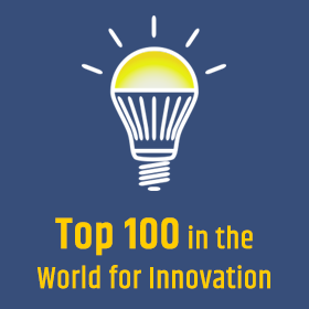 Top 100 in the World for Innovation