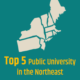 Top 5 Public University in the Northeast