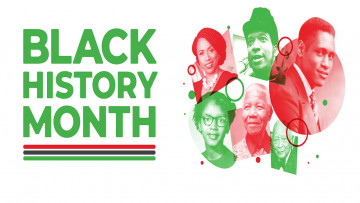 Black History Month 2020 image - designed by Conor Finn