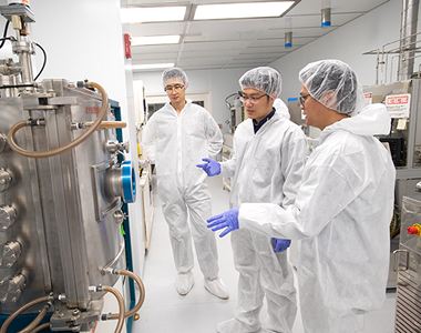 Research in Clean Room at Rutgers–New Brunswick